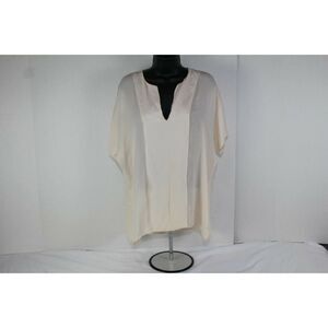 ladies Vince cap sleeve silk Blend Blouse size S